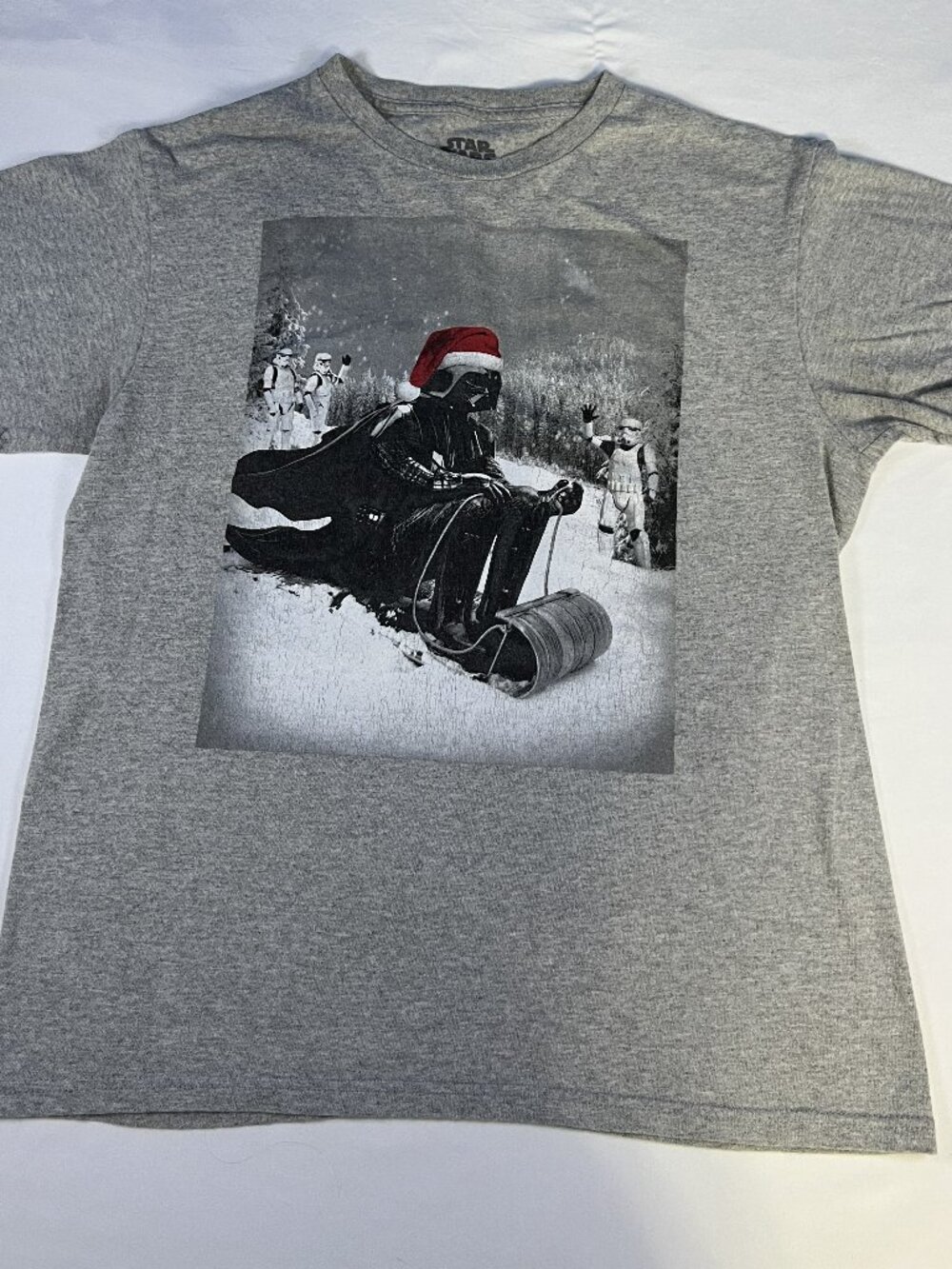 Star Wars Darth Vader Christmas Men’s T-Shirt Size M